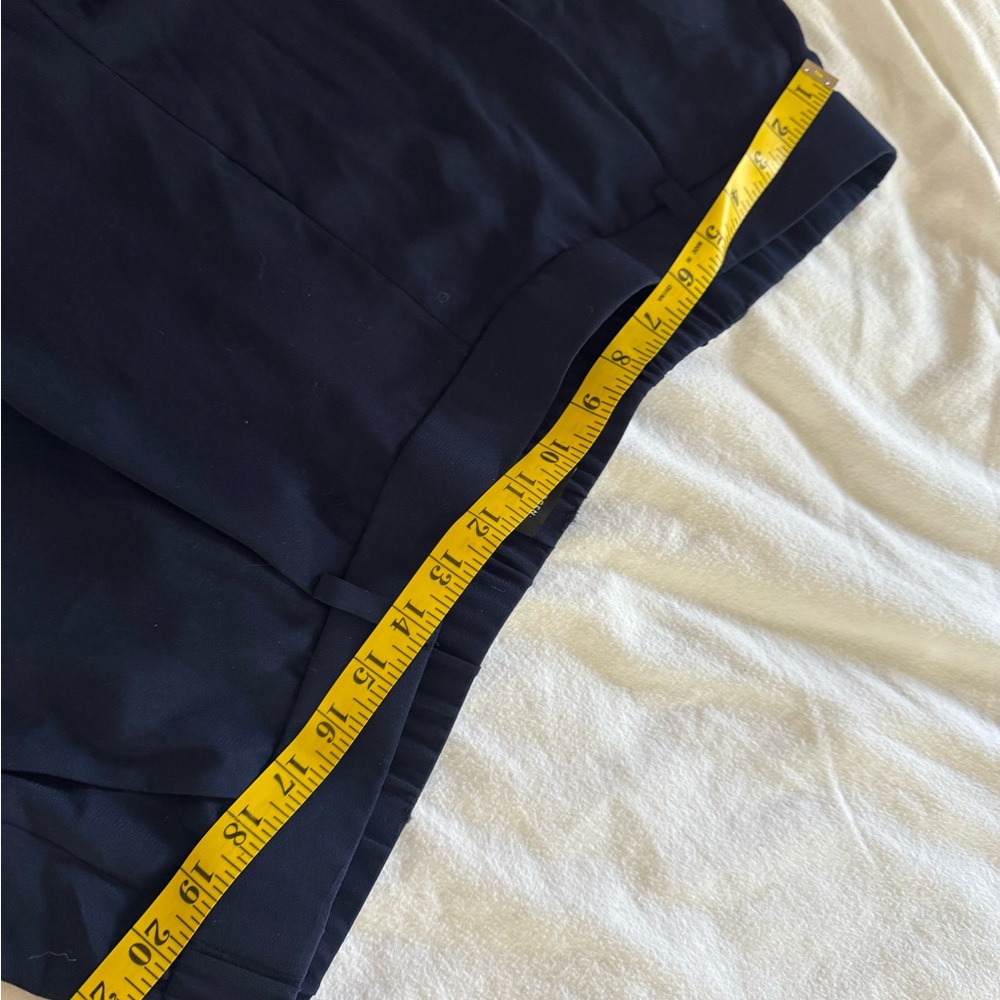 Halogen Navy Wide Leg Pants - Picture 9 of 10